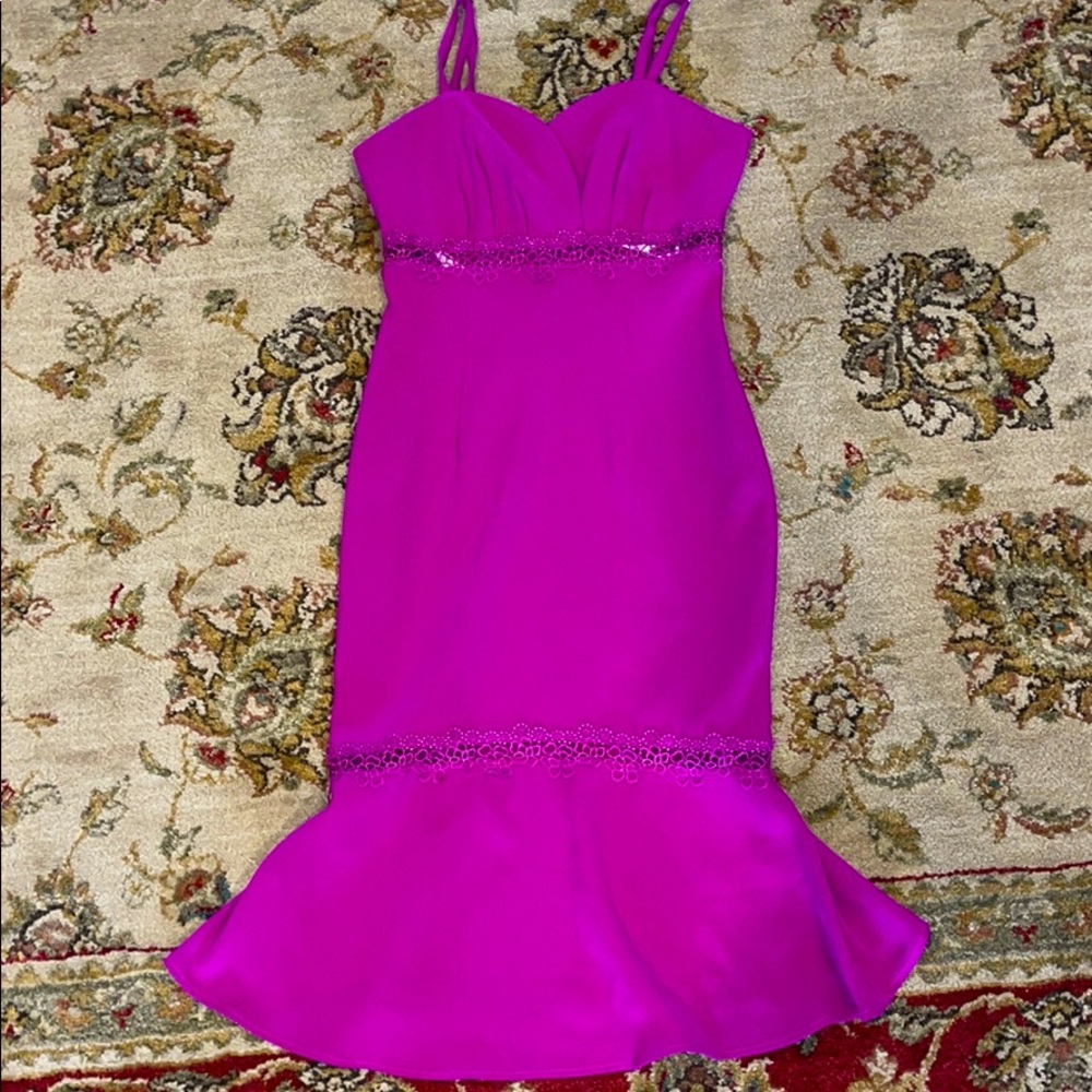 Purple dress